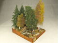 Diorama with a plastic model of the Centaur tank from the Polish 1st Armoured Division - photo no 4