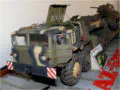 Link to photos of the paper model of the MAZ-537 artillery tractor.