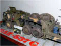 A cardboard model of the Soviet MAZ-537G artillery tractor made in 1:25 scale - photo no 5