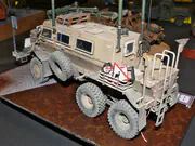 Plastic model of the Buffalo 6x6 MPCV demining vehicle - photo No. 3 - side view