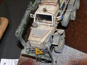 Plastic model of the Buffalo 6x6 MPCV demining vehicle - photo No. 7 - close-up