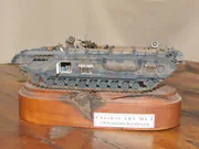 The plastic model of the Churchill ARV armored support vehicle from WW2 Link to photos of the plastic model of the Churchill ARV armored support vehicle from WW2