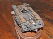 1:35 scale plastic model of the British Churchill ARV Mk I armored recovery vehicle - photo No. 4 - side view