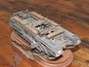 1:35 scale plastic model of the British Churchill ARV Mk I armored recovery vehicle - photo No. 6 - side view