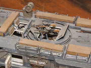 1:35 scale plastic model of the British Churchill ARV Mk I armored recovery vehicle - photo No. 10 - close-up
