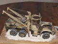 A plastic model of the Diamond T 969 military wrecker - photo no 5