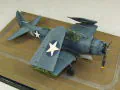A plastic model of the American Douglas Tbd 1 Devastator torpedo bomber, an airplane from the Second World War, made of 1:48 scale - photo no 4.