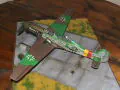 A plastic model of the German Focke Wulf 152 Ta H-0 fighter made in 1:48 scale - photo no 2.