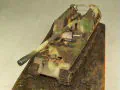 A plastic model of the prototype of the German Grille II self-propelled gun - photo no 7