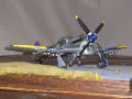 A plastic model of the British Hawker Typhoon Mk.Ib plane made in 1:48 scale - photo no 6.