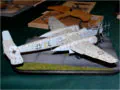 Link to photos of a plastic model of the samolotu Heinkel He 219 Uhu aircraft