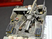 1:35 scale plastic model of the M7 Priest self-propelled howitzer - photo No. 5 - close-up