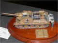 A plastic model of the SU-85 self-propelled anti-tank gun - photo no 1.