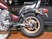 1:12 scale plastic model of the Yamaha XV1000 Virago motorcycle - photo No. 5 - close-up