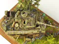 Diorama is entitled: Kryvyi Rih - Ukraine 1943. There is a plastic model of the Tiger tank on the diorama - photo No. 10