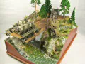 A diorama with plastic models of the M31 tank recovery vehicles and the Scammell Pioneer truck - photo no 8