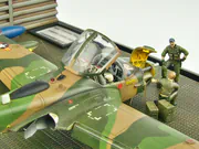 Plastic model of the American Cessna A-37B Dragonfly attack aircraft built to a 1:72 scale from an Academy kit - photo No. 9 - close-up