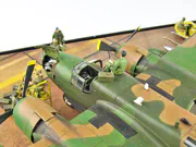 Plastic model of the Douglas B-26K Counter Invader attack aircraft from 1969 - photo No. 13 - close-up