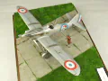 Plastic model of the French Dewoitine D.500 aircraft made in 1:32 scale from the Dora Wings kit - photo no 4