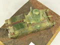 A plastic model of the French Somua S35 tank captured and used by the Germans, period of the Second World War - photo no 5