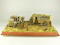 The World War II diorama depicting a British Army command post somewhere in North Africa - photo No. 1