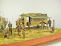 The World War II diorama depicting a British Army command post somewhere in North Africa - photo No. 10