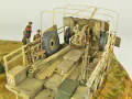 The World War II diorama depicting a British Army command post somewhere in North Africa - photo No. 14