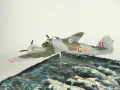 Plastic model of the Bristol Beaufighter Mk.VI aircraft glued together from a Tamiya kit in a 1:48 scale - foto nr 5