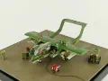 Plastic model of the North American Rockwell OV-10 Bronco aircraft from the VAL-4 Black Ponies squadron - Vietnam 1969 - photo No. 2