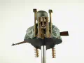 The resin bust of a soldier with a tripod to the MG 42 machine gun. This is a charakter from the period of the Battle of Kharkov in 1943 - photo No. 6